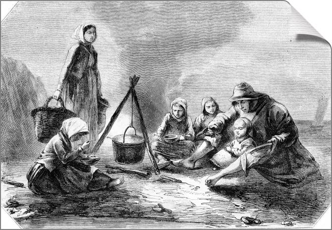 Купить и печать на заказ Картины на холсте Семья рыбаков