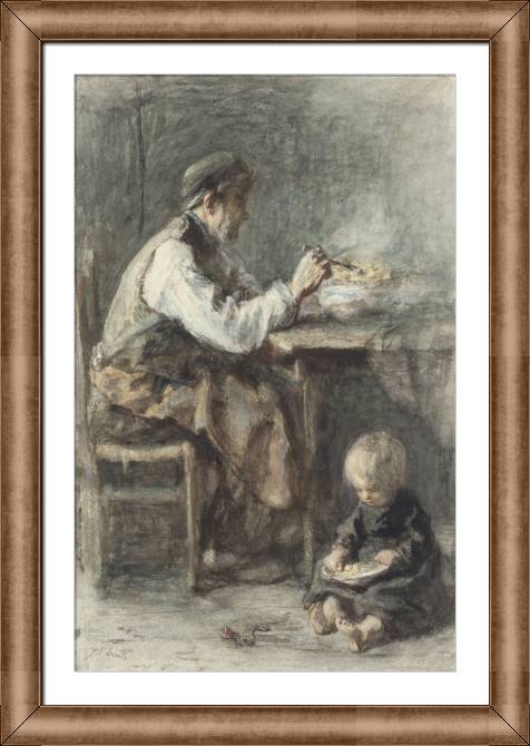 Купить и печать на заказ Картины в рамке, багете Сапожник