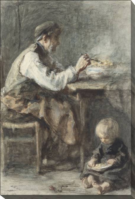 Картины на холсте Shoemaker (Joseph Israels)