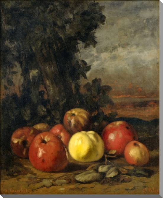 Купить и печать на заказ Картины на пластике, пеноркартоне Натюрморт с яблоками