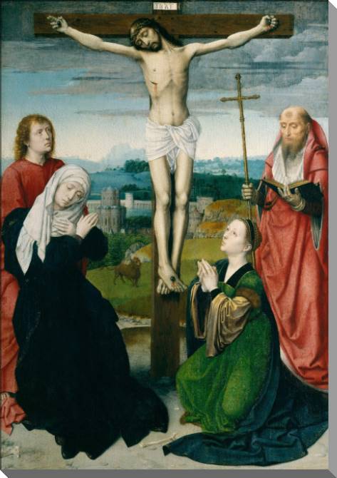 Купить и печать на заказ Картины на пластике, пеноркартоне Распятие