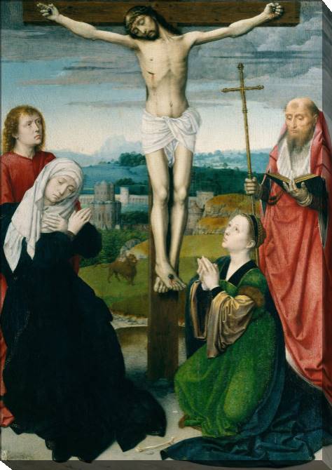 Картины на холсте The Crucifixion (Gerard David)