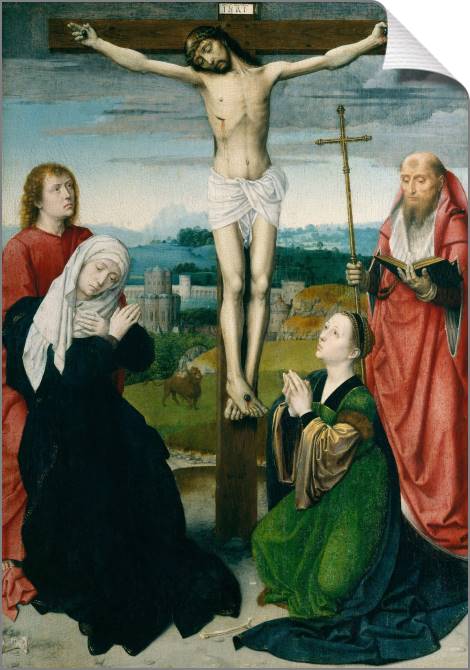 Картины на холсте The Crucifixion (Gerard David)