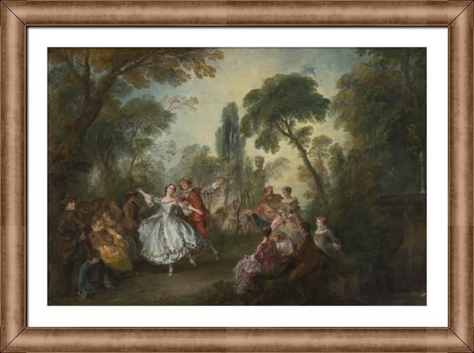 Купить и печать на заказ Картины в рамке, багете Танец Ла Камарго