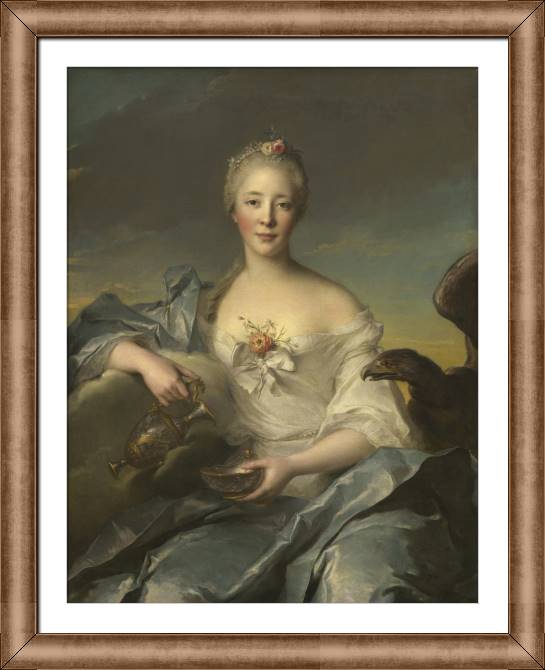 Картины в рамке, багете Madame Le Fevre de Caumartin (Jean-Marc Nattier) (Jean-Marc Nattier)