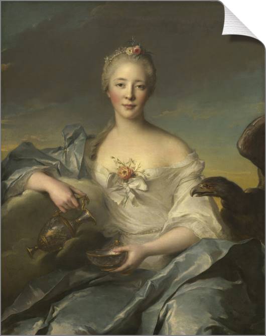 Купить и печать на заказ Картины на холсте Мадам Ле Февр де Каумартин