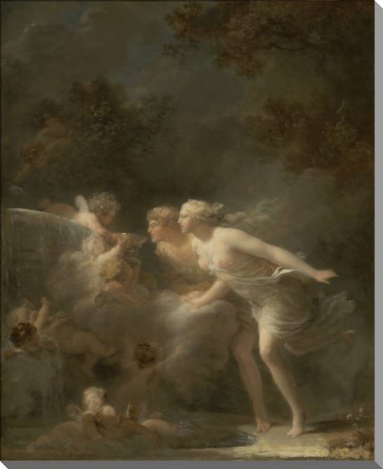 Купить и печать на заказ Картины на пластике, пеноркартоне Источник любви