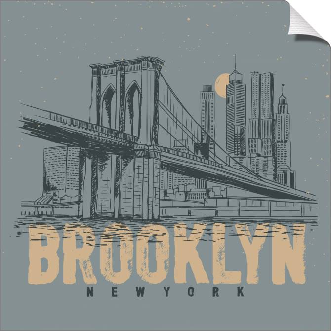 Купить и печать на заказ Картины на холсте Бруклин