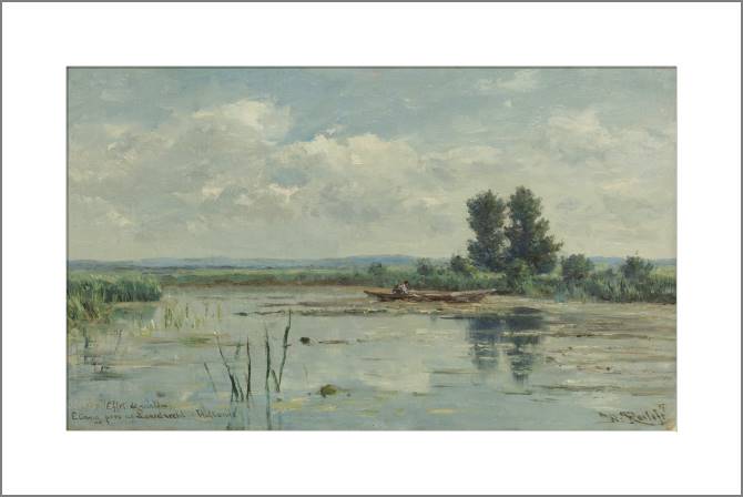Paintings, photos from Passepartout The lake at Loosdrecht, you (Willem Roelofs)