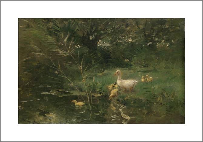 Paintings, photos from Passepartout Ducklings (Willem Maris)
