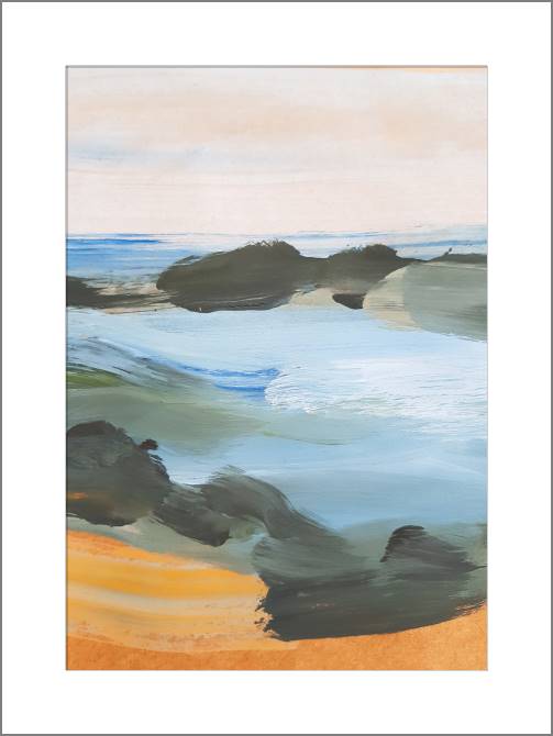 Paintings, photos from Passepartout Marine abstract landscape