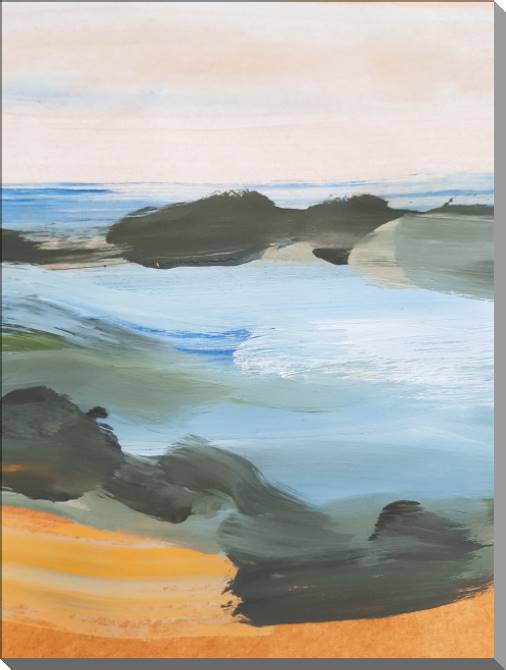 Купить и печать на заказ Картины на пластике, пеноркартоне Морской абстрактный пейзаж