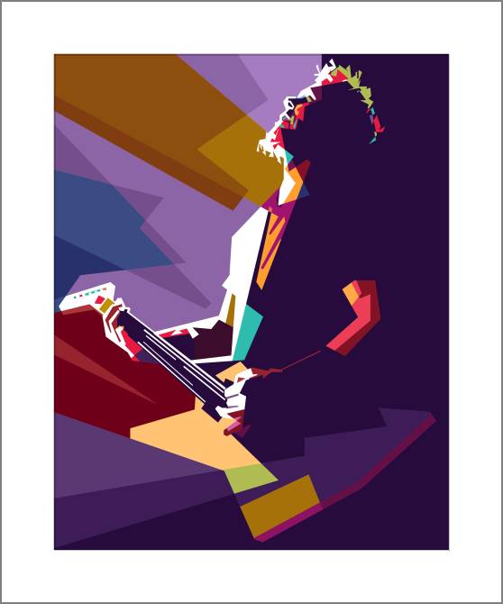 Paintings, photos from Passepartout James Hetfield (Metallica)