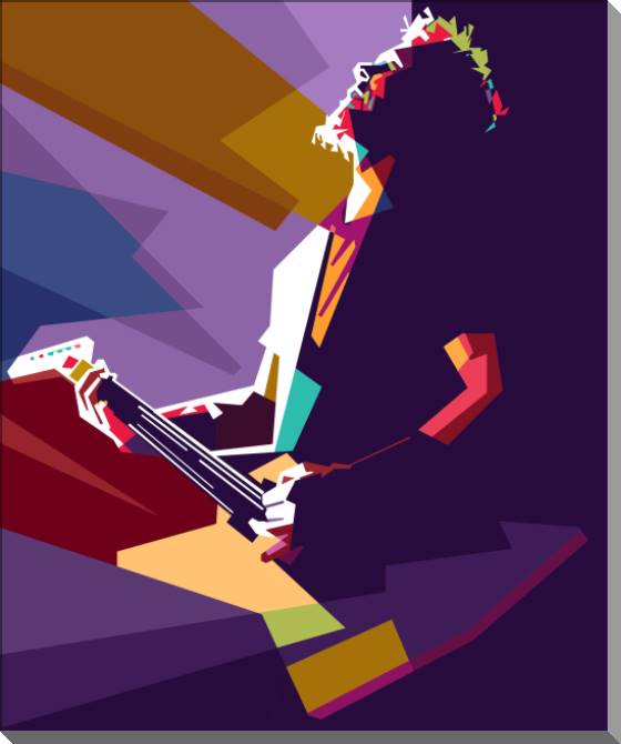 Купить и печать на заказ Картины на пластике, пеноркартоне Джеймс Хэтфилд (Metallica)