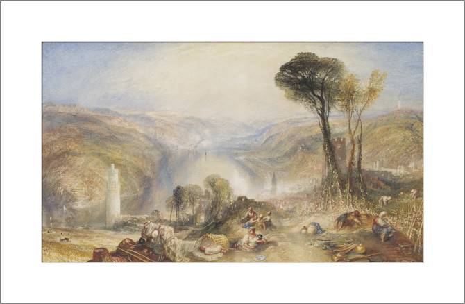 Paintings, photos from Passepartout Oberwesel (William Turner)