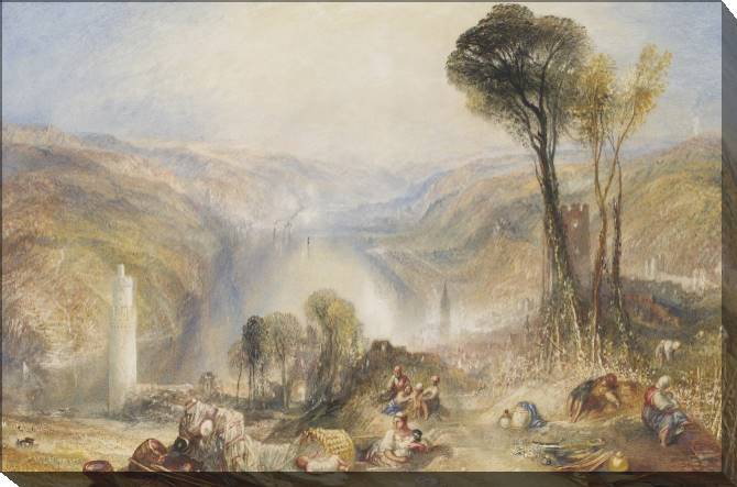 Paintings on canvas Oberwesel (William Turner)