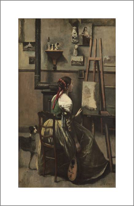 Paintings, photos from Passepartout The artist's Studio (Camille Corot)