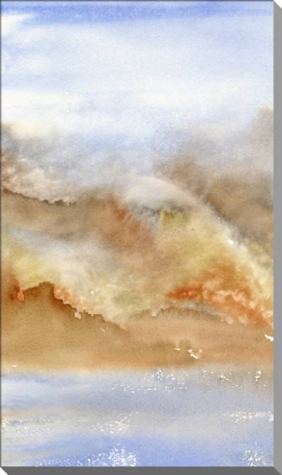 Купить и печать на заказ Картины на пластике, пеноркартоне Акварельный абстрактный фон