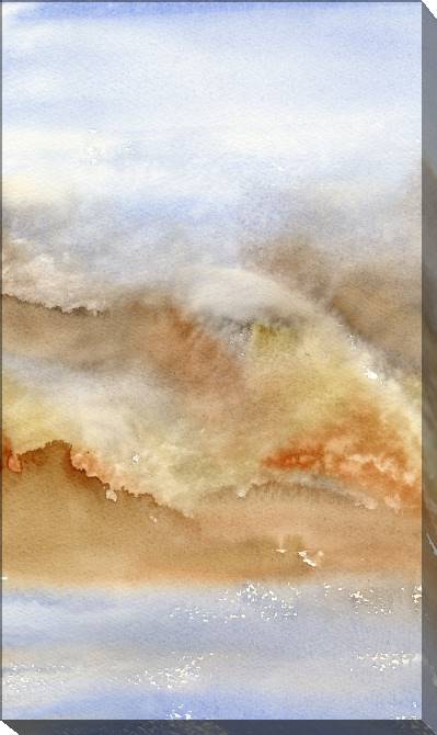 Paintings on canvas Watercolor abstract background