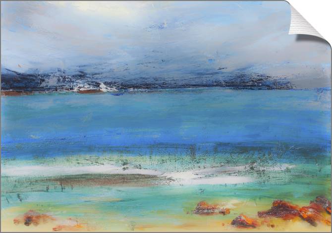 Купить и печать на заказ Картины на холсте Океан современая живопись