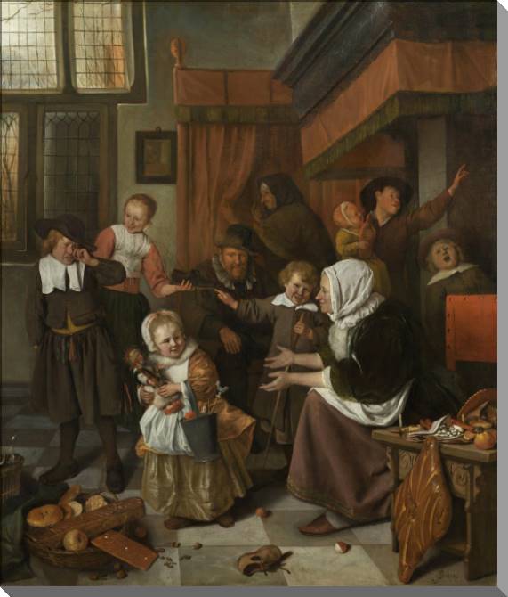 Купить и печать на заказ Картины на пластике, пеноркартоне Праздник Святого Николая