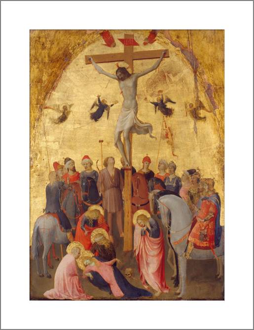 Paintings, photos from Passepartout The Crucifixion (Fra Angelico)