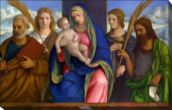 Paintings on canvas Madonna (Giovanni Bellini)