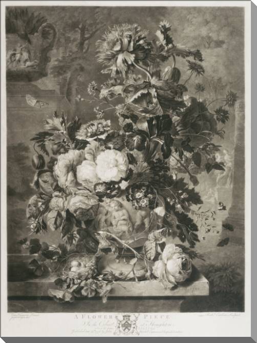 Купить и печать на заказ Картины на пластике, пеноркартоне Натюрморт с цветами