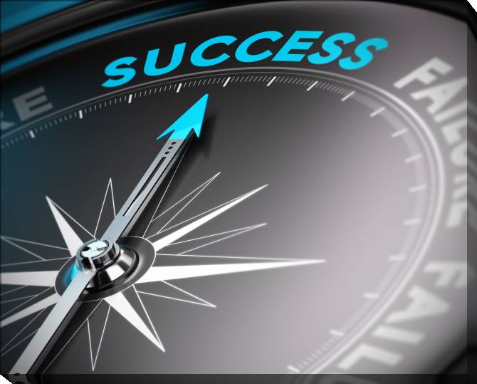 Картины на холсте The direction to success