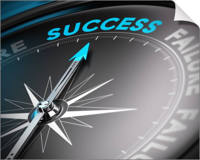 Купить и печать на заказ Картины на холсте Направление на успех