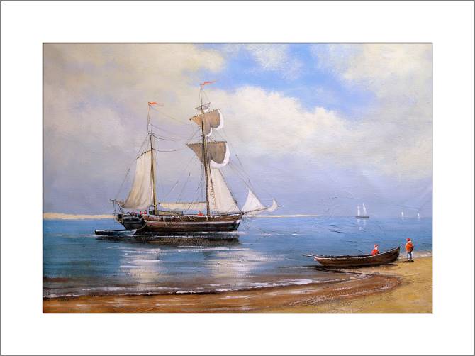 Paintings, photos from Passepartout Fishermen at sea