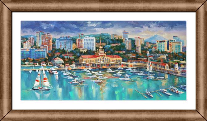Paintings on canvas The landscape in Sochi