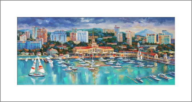 Paintings, photos from Passepartout The landscape in Sochi