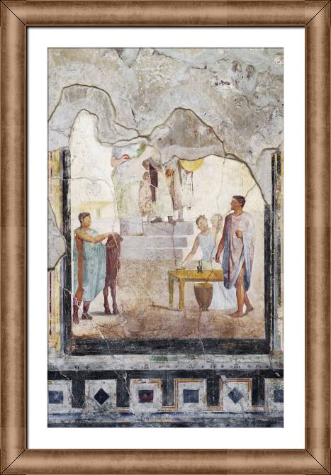 Картины в рамке, багете Fresco from Pompeii