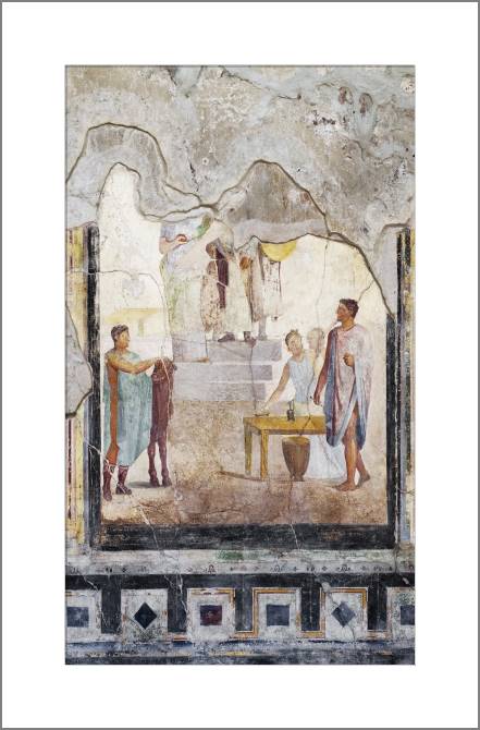 Paintings, photos from Passepartout Fresco from Pompeii