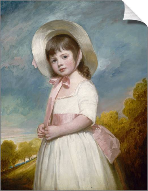 Купить и печать на заказ Картины на холсте Мисс Джулиана Уиллоуби