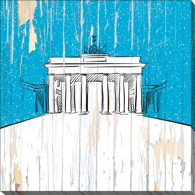 Картины на холсте Brandenburg gate