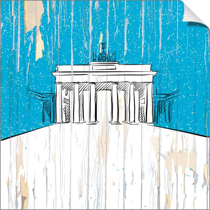 Купить и печать на заказ Картины на холсте Бранденбургские ворота