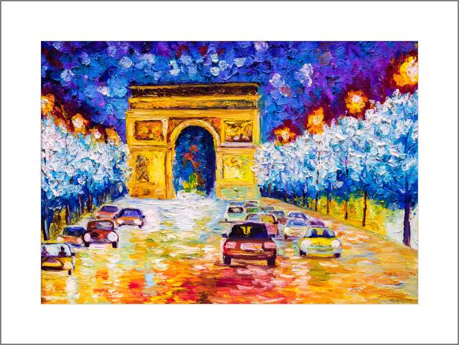 Paintings, photos from Passepartout Arc de Triomphe, Paris