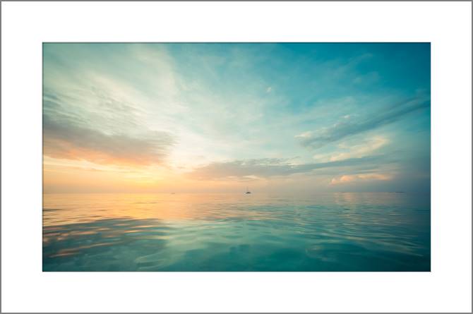 Paintings, photos from Passepartout Relaxing sea landscape