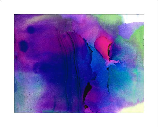 Купить и печать на заказ Картины, фото с паспарту Ультрамариновая абстракция