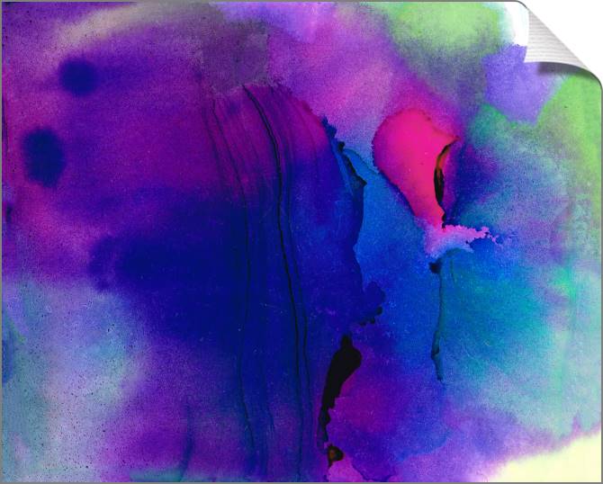 Купить и печать на заказ Картины на холсте Ультрамариновая абстракция