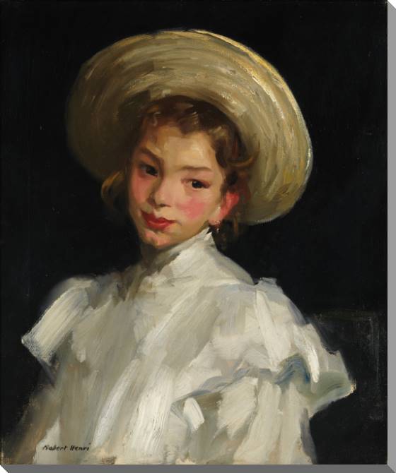 Купить и печать на заказ Картины на пластике, пеноркартоне Голландская девушка в белом