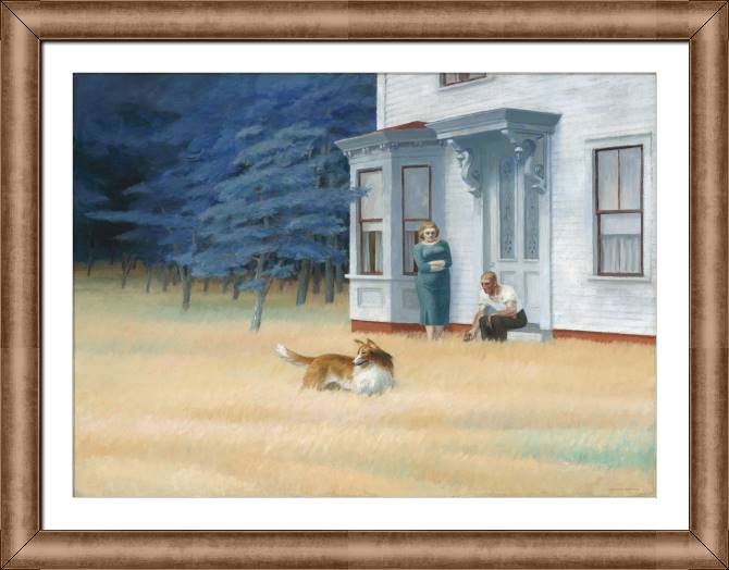 Paintings on canvas Cape Cod. Evening (Edward Hopper)