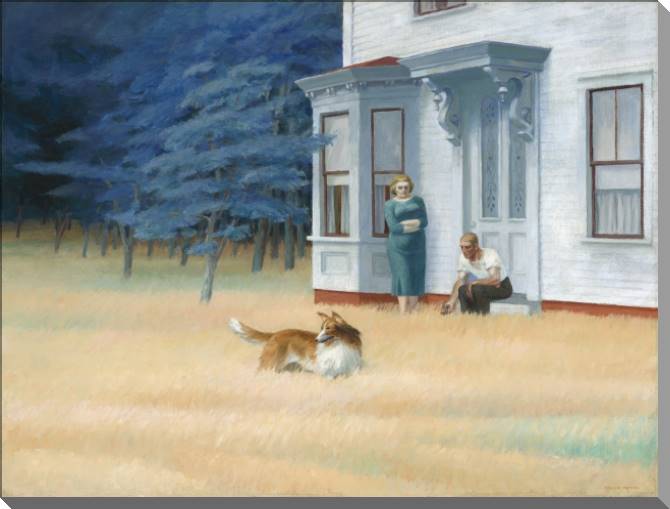 Купить и печать на заказ Картины на пластике, пеноркартоне Кейп-Код. Вечер