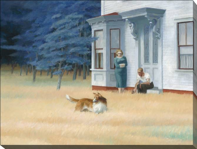 Paintings on canvas Cape Cod. Evening (Edward Hopper)