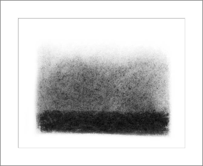 Купить и печать на заказ Картины, фото с паспарту Черно-белый градиент