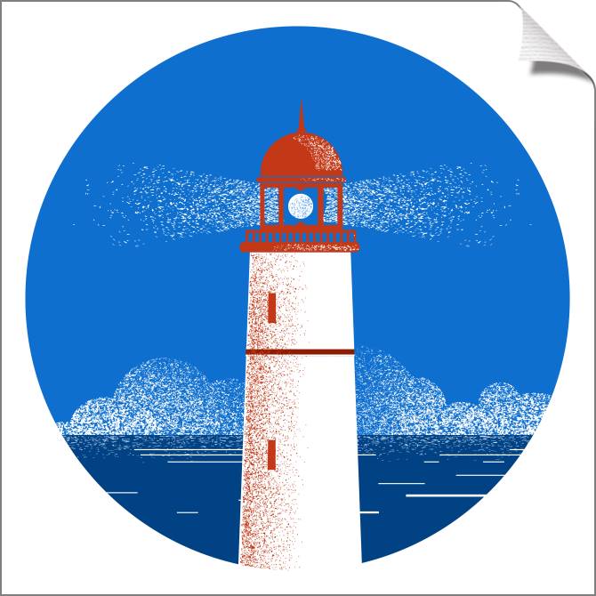 Купить и печать на заказ Картины на холсте Арт маяк