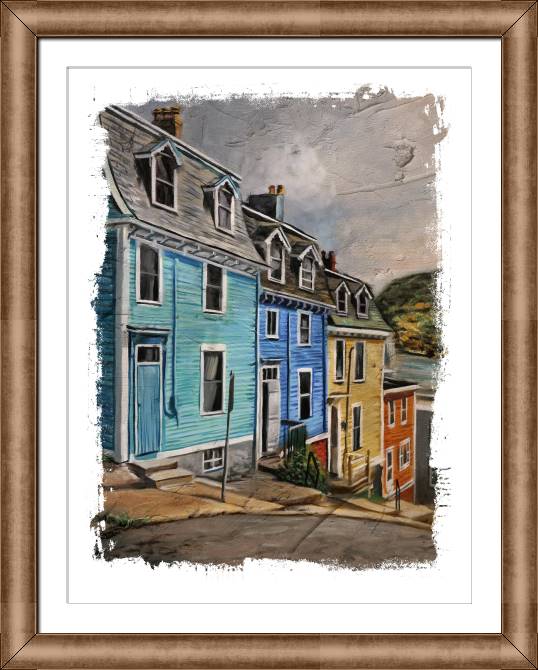 Paintings on canvas Newfoundland home