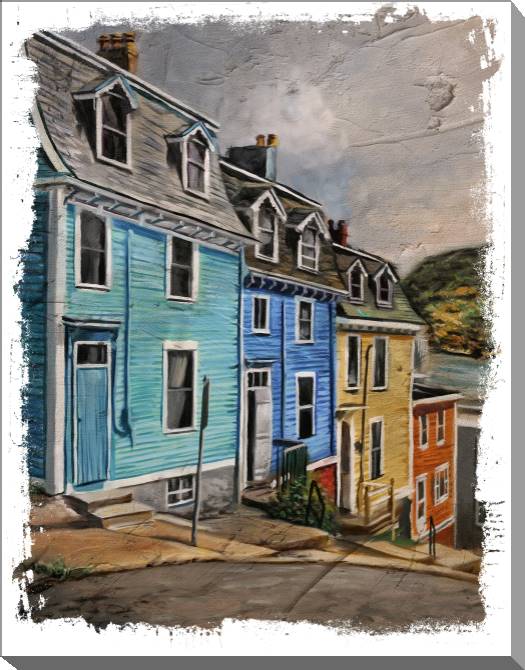 Картины на холсте Newfoundland home